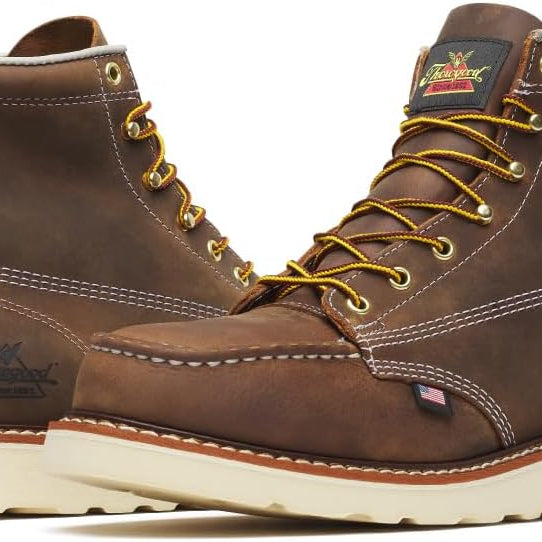 Thorogood American Heritage 6-Inch Steel Toe Moc Toe Work Boot product photo