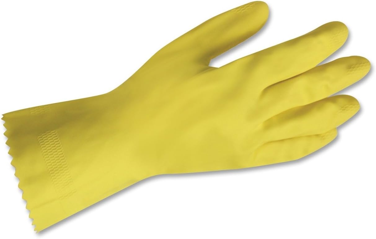 ProGuard Latex Rubber Gloves, Flock-Lined Reusable product photo