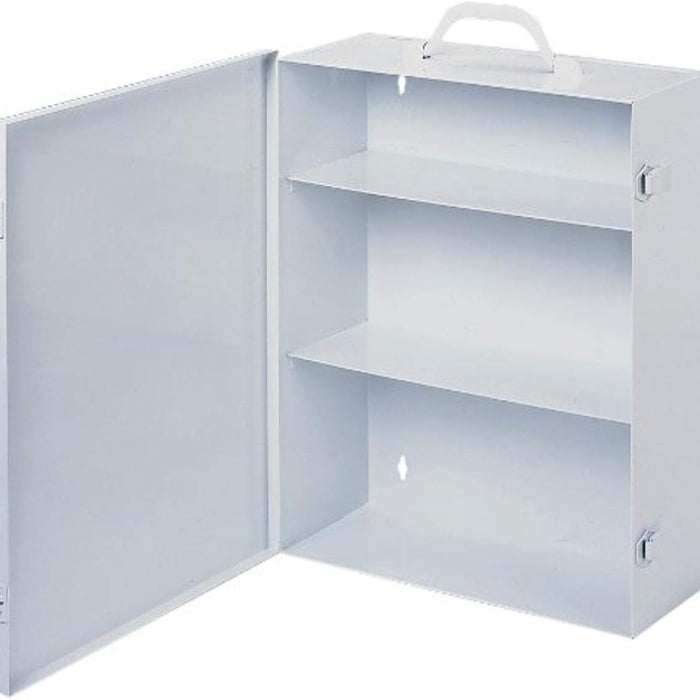 Durham 534-43 White Cold Rolled Steel 9FX Industrial Empty First Aid Cabinet product photo