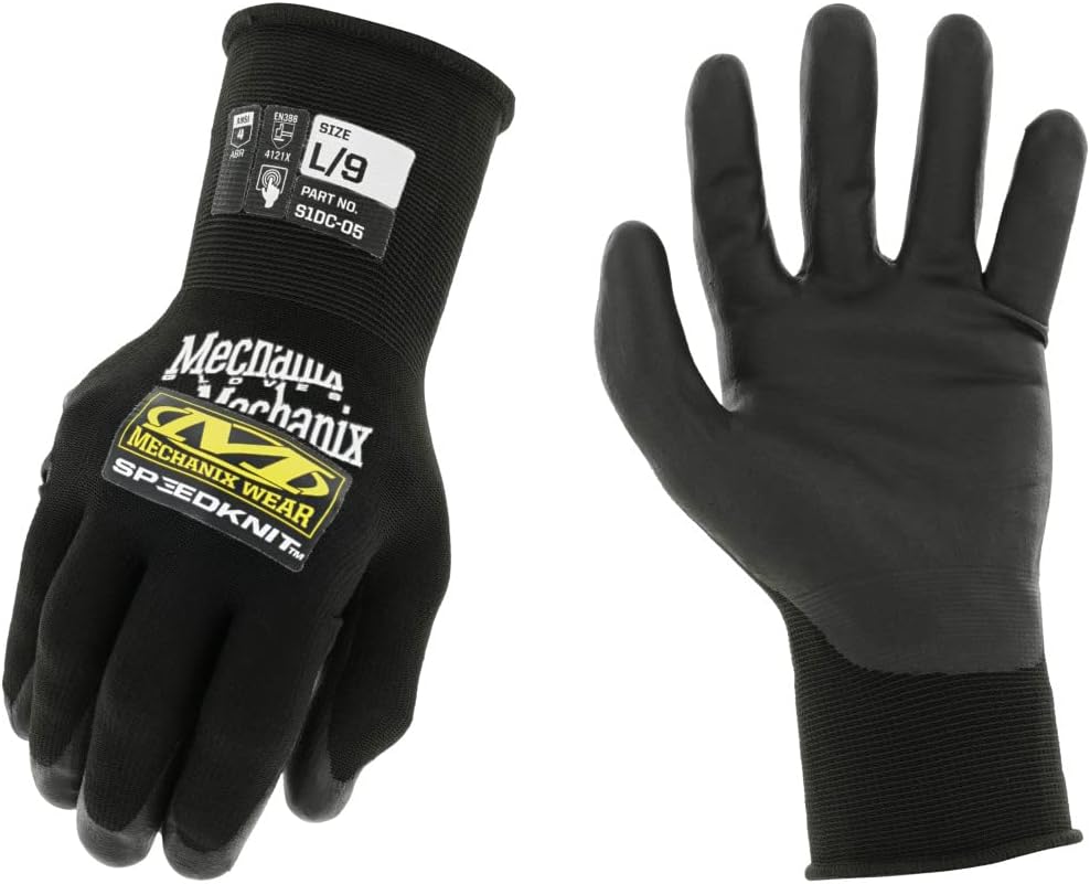 Mechanix SpeedKnit S1DC05 Gloves, Coated-Knit Abrasion-Resistant product photo
