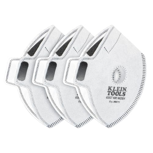 Klein Tools 60507 N95 Replacement Filters, 3-Pack product photo