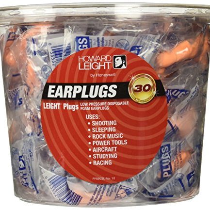 Howard Leight Low Pressure Foam Shooting Earplugs, NRR 30 (Max Lite LPF-1) product photo