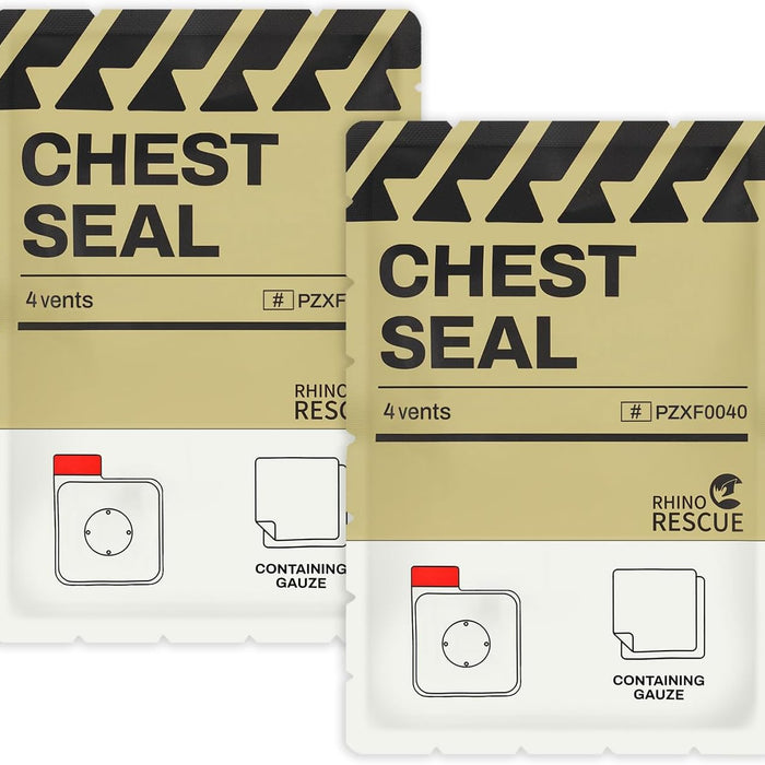 Rhino Rescue Vented Chest Seal — Trauma Response product photo