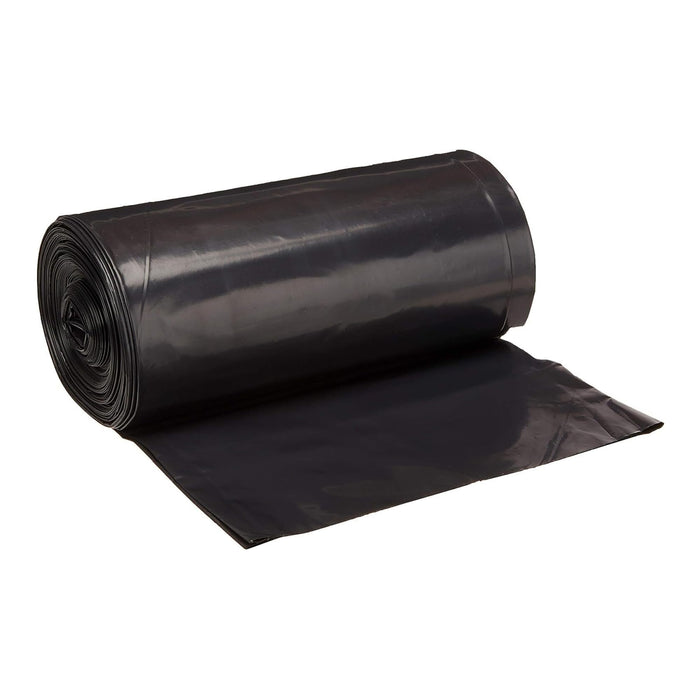 Amazon Basics 23 Gallon Slim Jim Can Liners, 1.1 Mil, Black, 150 Count product photo