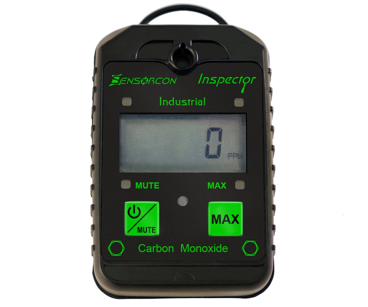 Sensorcon Industrial CO Monitor — Waterproof, US-Made Triple-Alert product photo
