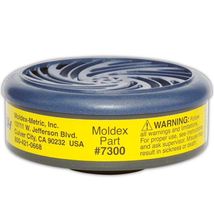 Moldex 7300 Respirator Cartridge — Organic Vapor And Acid Gas (Traditional, Moldex 7000/9000) product photo