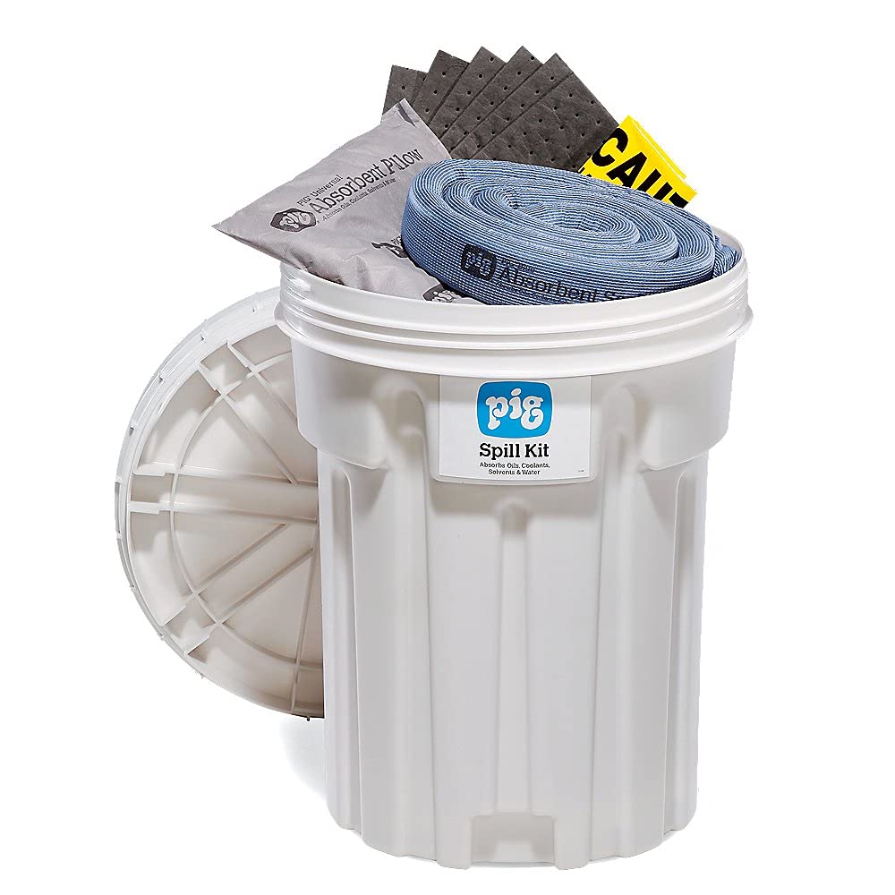 New Pig KIT236 Overpack Spill Kit — 30-Gallon Salvage Drum, 21-Gallon Universal Absorbency product photo