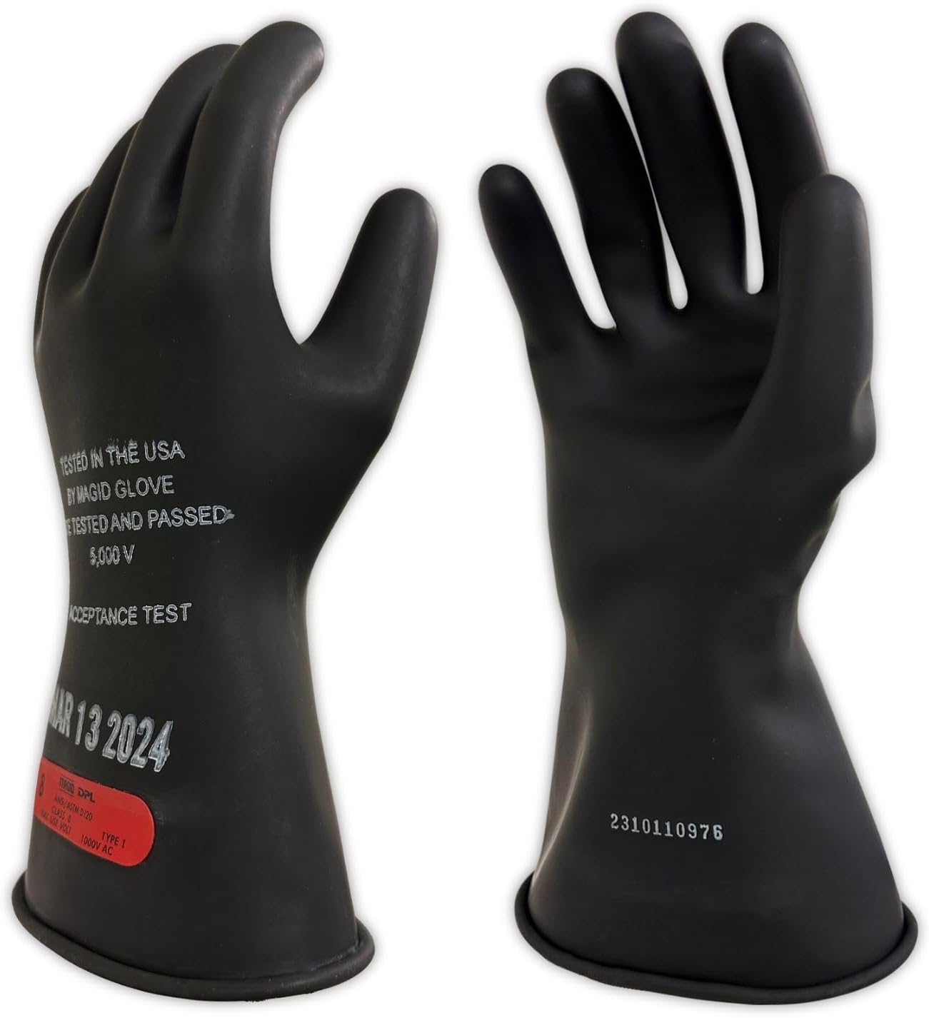 MAGID Class 0 Rubber Insulating Electrical Gloves product photo