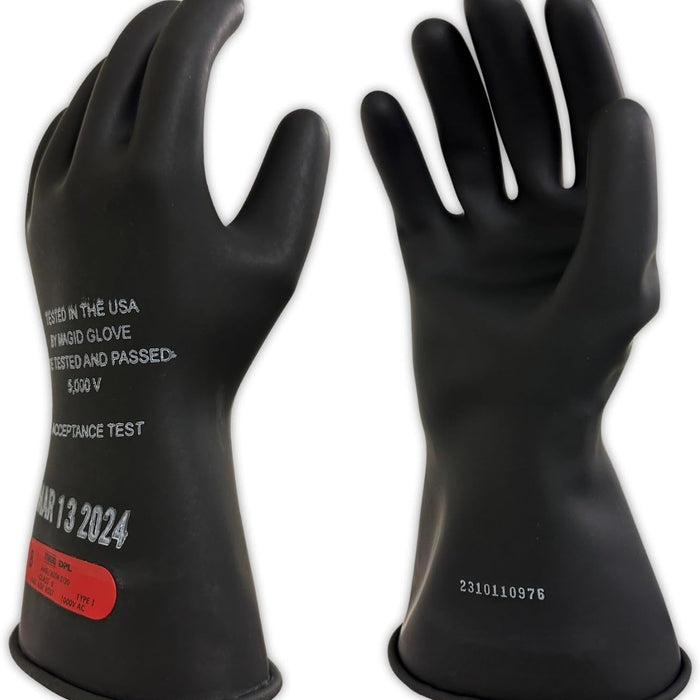 MAGID Class 0 Rubber Insulating Electrical Gloves product photo