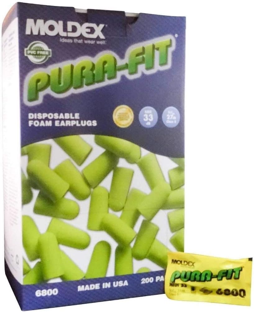 Moldex 6800 Pura-Fit Cordless Earplugs — NRR 33 product photo