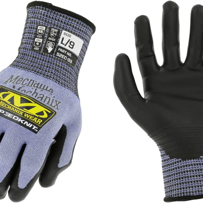 Mechanix Wear SpeedKnit S2EC33 ANSI A5 cut-resistant gloves