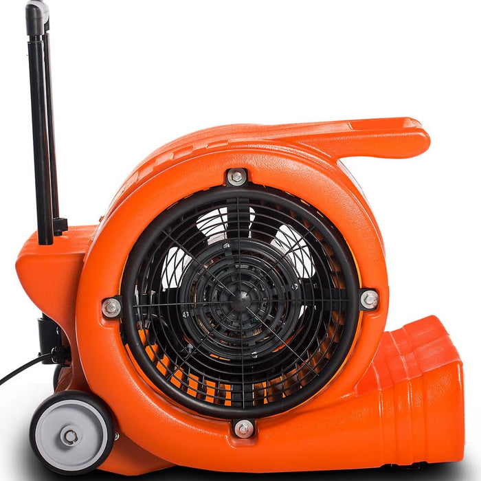 SUNMAX RT900A Air Mover — 1.3 HP, 5000 CFM, 3-Speed with Handle & Wheels product photo