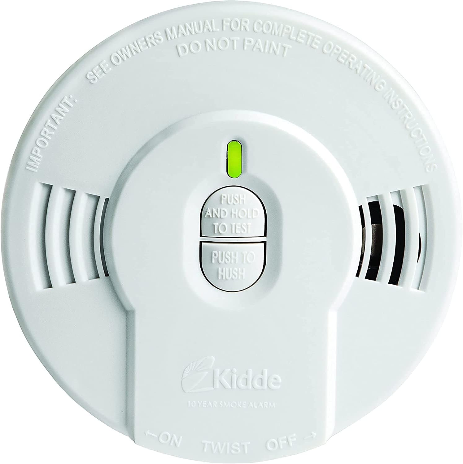 Kidde i9010 Ionization Smoke Alarm — 9V Battery product photo