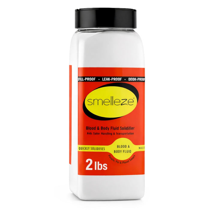 SMELLEZE Vomit Cleanup Absorbent & Deodorizer Powder — 2 lb product photo