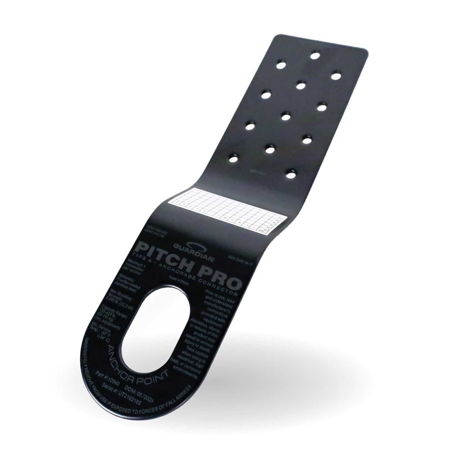 Guardian 10540 Pitch Pro Temporary Roof Anchor (Slotted) product photo