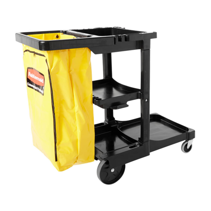 Rubbermaid Traditional Cart — 3-Shelf Janitorial product photo
