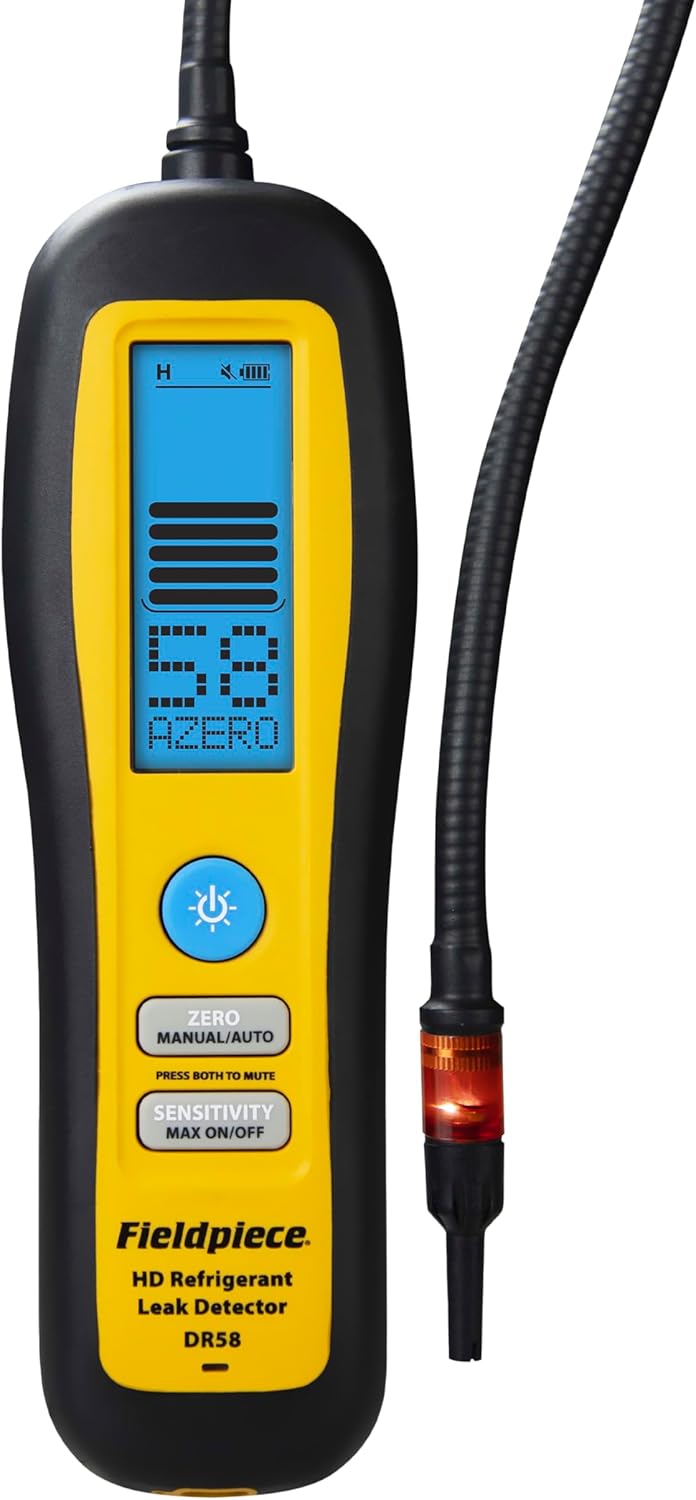 Fieldpiece DR58 Refrigerant Leak Detector — Heated-Diode Sniffer product photo