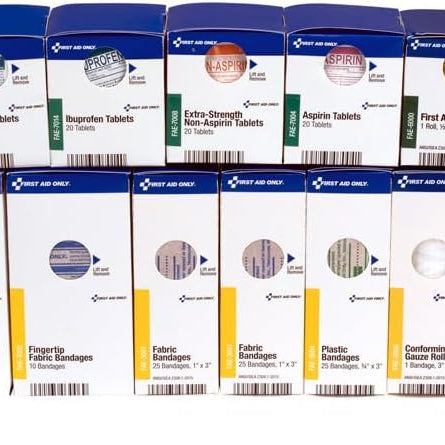 First Aid Only 700002 SmartCompliance 50-Person First Aid Kit Refill Supplies product photo