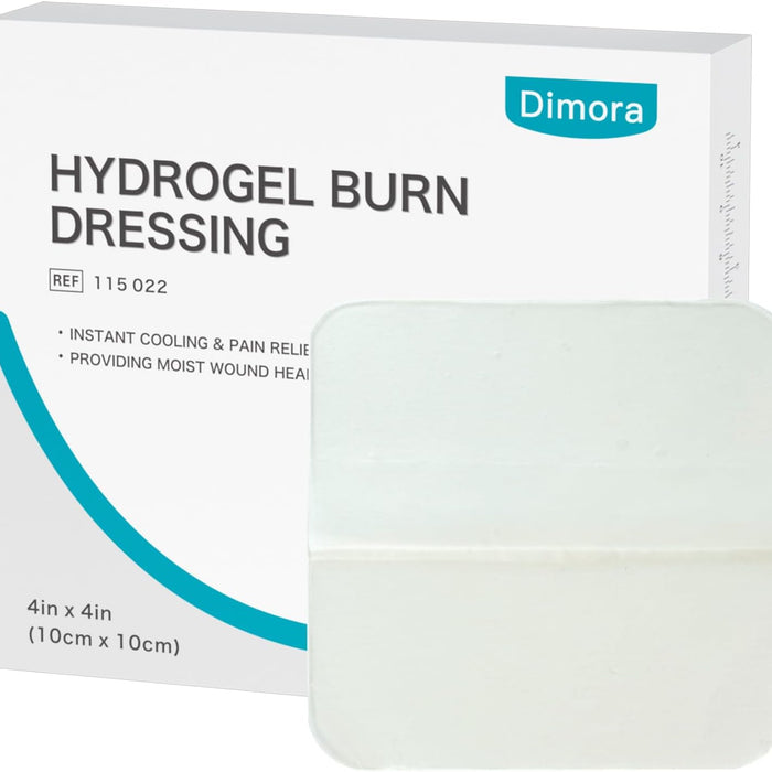 Dimora Hydrogel Burn and Wound Dressing, 4 x 4 Inch product photo