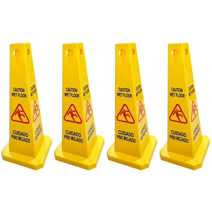 26-Inch Cones — Wet Floor Safety, 4-Pack product photo