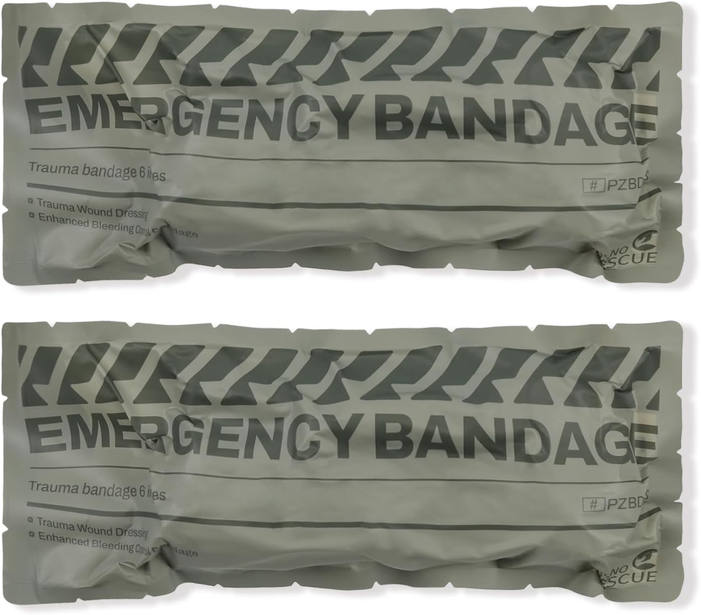 Rhino Rescue 6-Inch Israeli-Style Emergency Bandage, Cotton Pad (RRIB6I) product photo