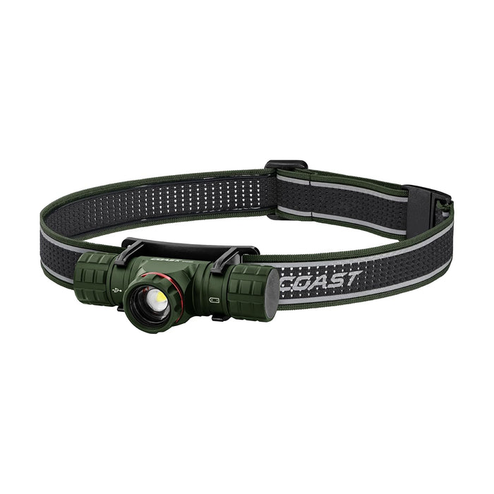 Coast XPH30R Dual-Power Headlamp — 1500 Lumen, ZITHION-X or CR123, IP54 product photo