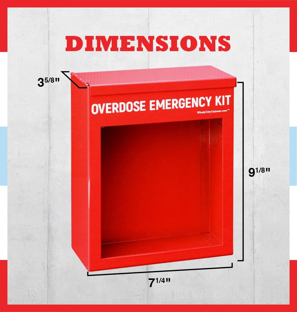 Windy City Cabinet Overdose Emergency Kit Non-Locking Cabinet product photo