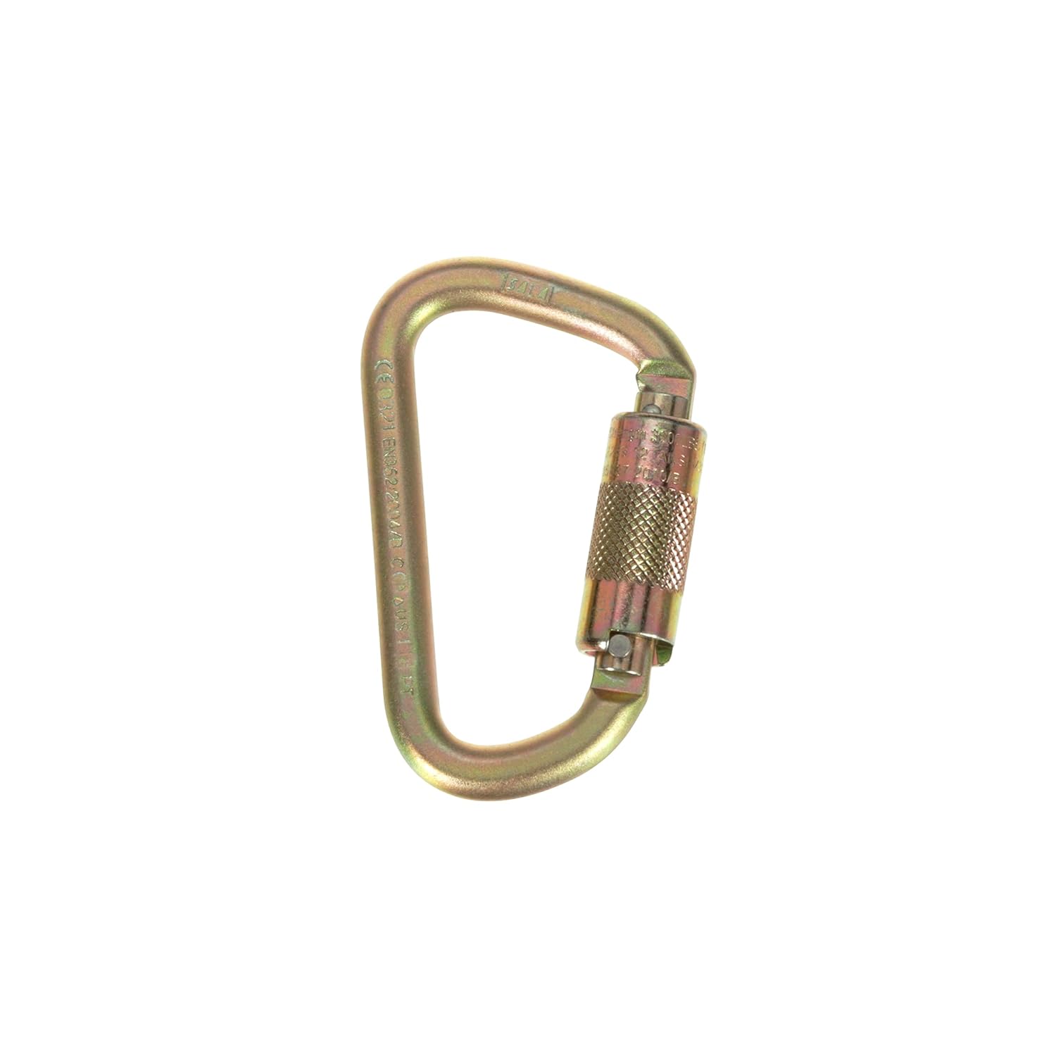 3M DBI-SALA Saflok Self Locking Carabiner — Steel, 11/16 in Gate product photo