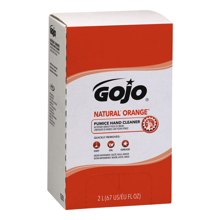 GOJO Natural Orange Pumice Hand Cleaner — 2000 mL, 4-Case product photo