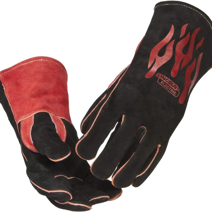 Lincoln Electric K2979 Traditional MIG/Stick Welding Gloves — 14-Inch Lined product photo