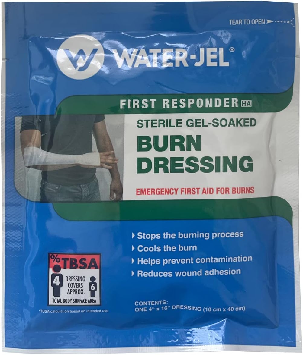 Water-Jel 4x16 Burn Dressing — Large-Area Gel Coverage product photo