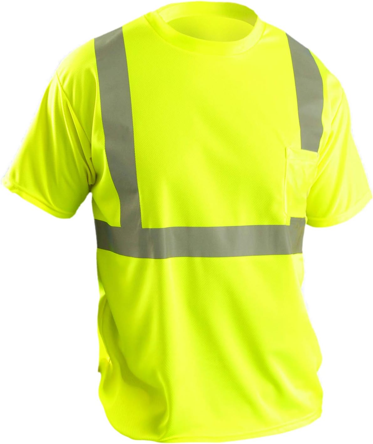 OccuNomix LUX-SSETP2B Class 2 Wicking Birdseye Hi-Vis T-Shirt product photo