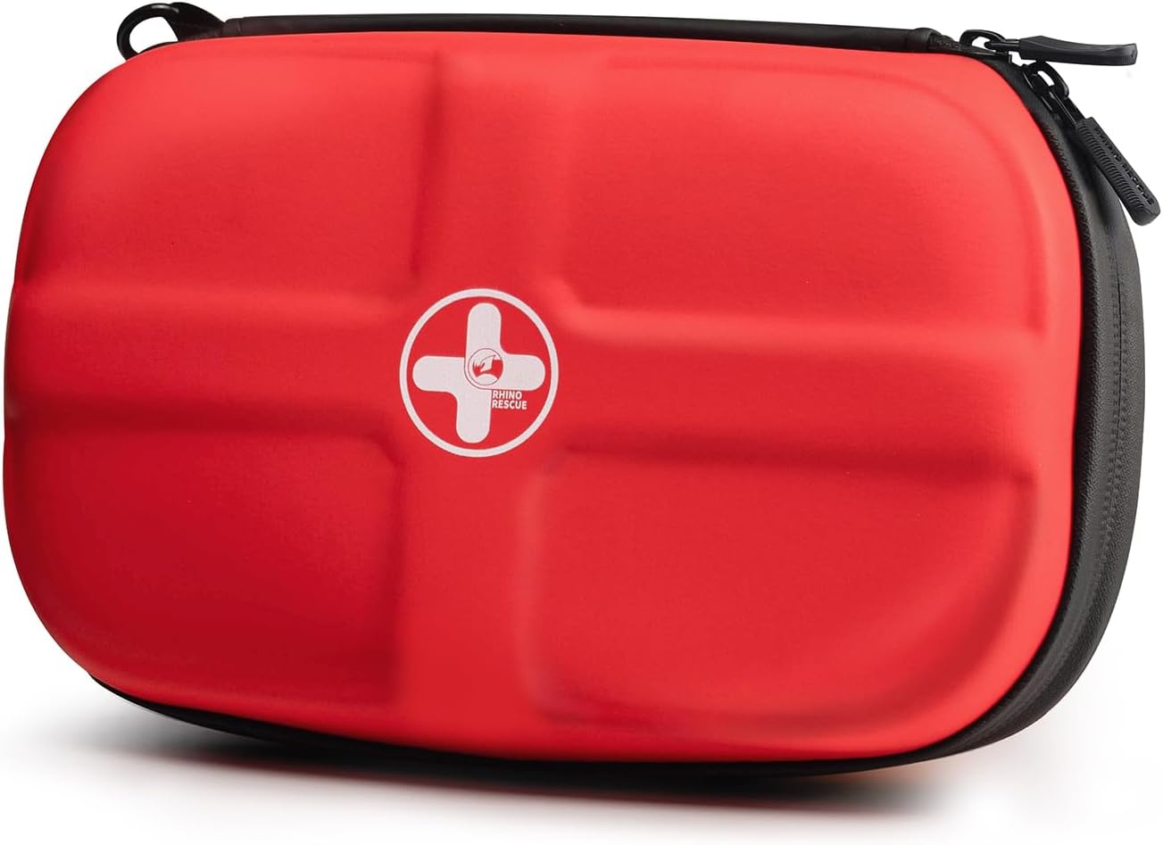 RHINO RESCUE EVA Small Hiking First Aid Kit — Waterproof Hard-Shell Case product photo