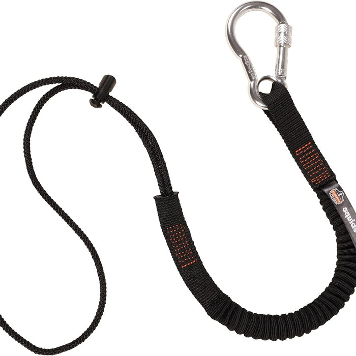 The Squids 3105 heavy duty tool lanyard — aluminum screw lock carabiner, 15 lb product photo