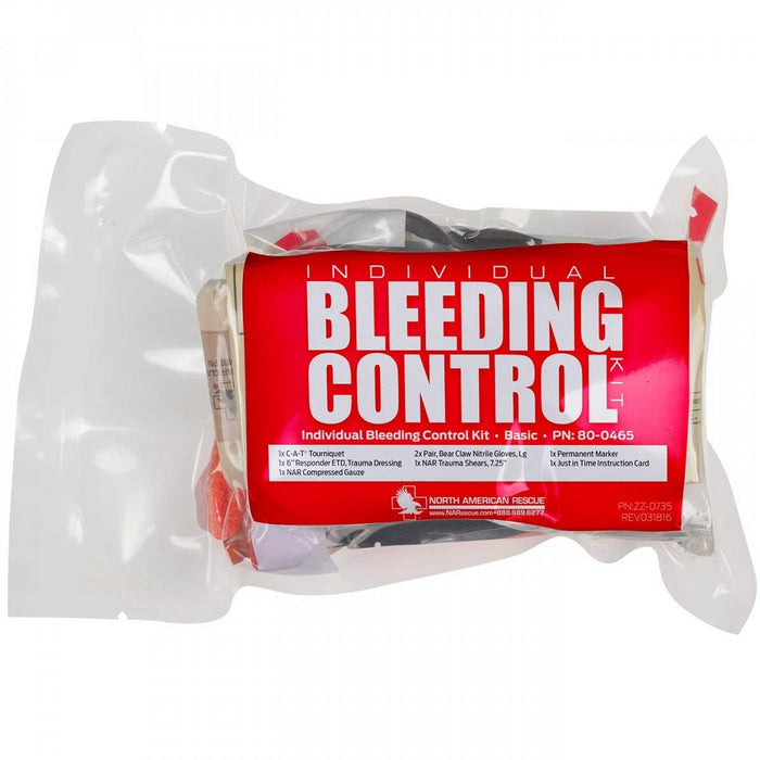 NAR Individual Bleeding Control Kit Basic — C-A-T Tourniquet, ETD & Gauze (NIBCKB-STD) product photo