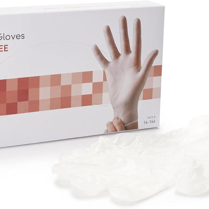 McKesson Vinyl Exam Gloves, Powder-Free & Latex-Free product photo