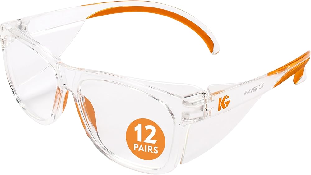 DEWALT Supervisor Safety Glasses — ANSI Z87.1+ Premium Full-Frame Wraparound product photo