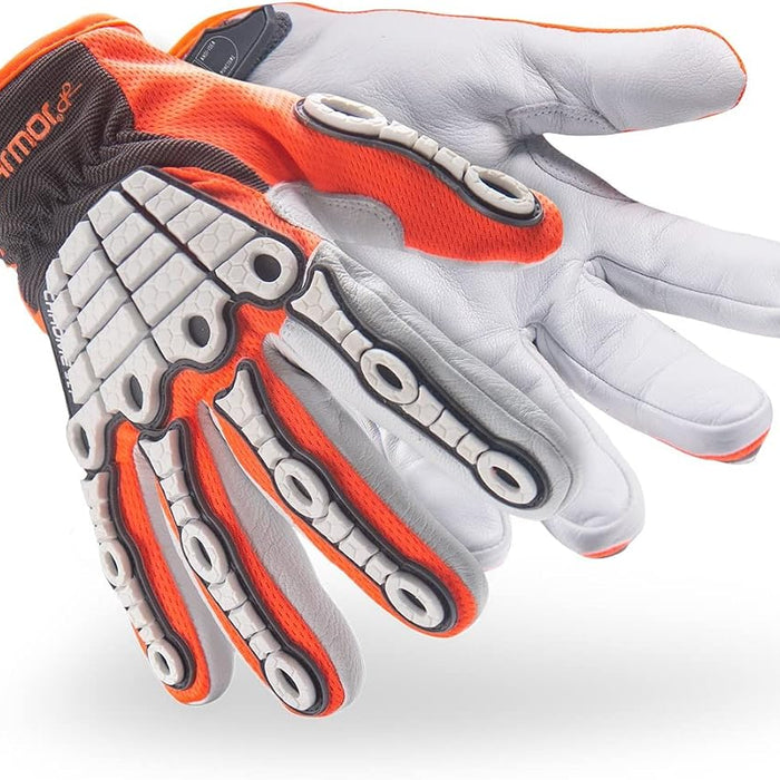HexArmor Chrome SLT 4073 cut and impact-resistant work gloves