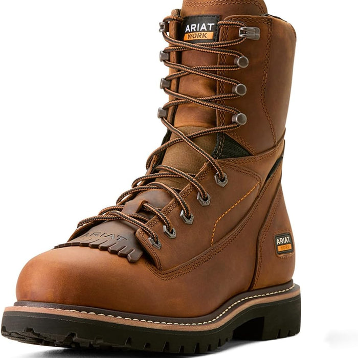 Ariat Longview Shock Shield 8-Inch Waterproof EH Work Boot (Soft Toe) product photo