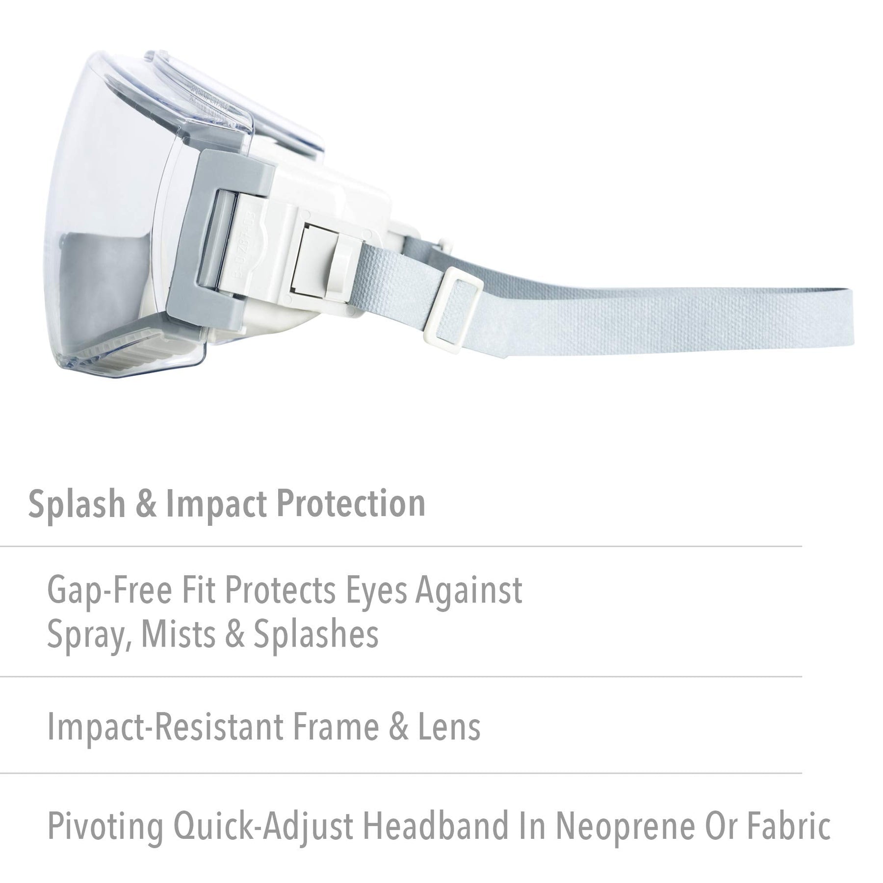 Uvex B016IHFAWQ Stealth Safety Goggles — Clear HydroShield product photo