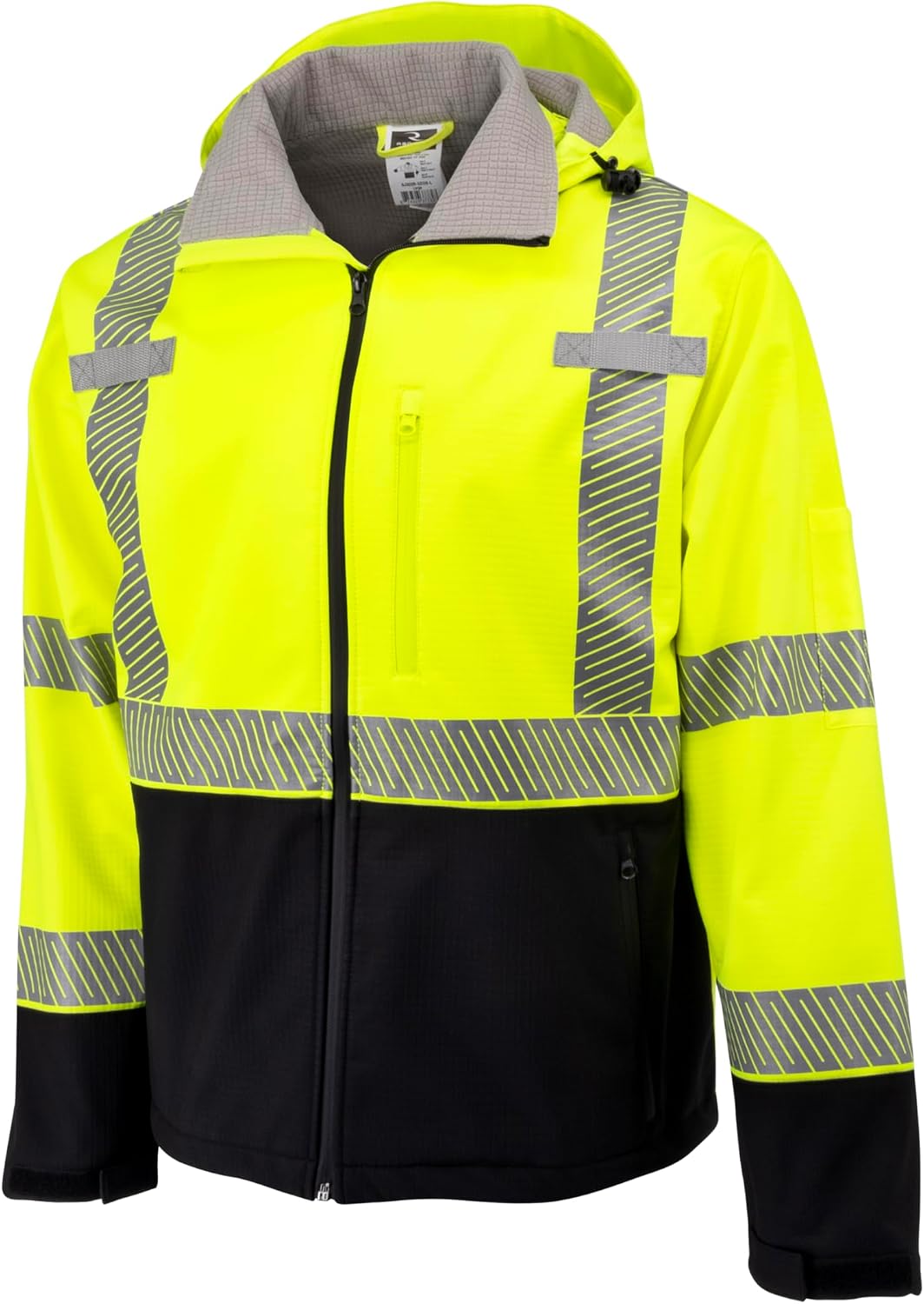 Radians SJ322B Hi-Vis Safety Jacket — Type R Class 3 Softshell Ripstop product photo