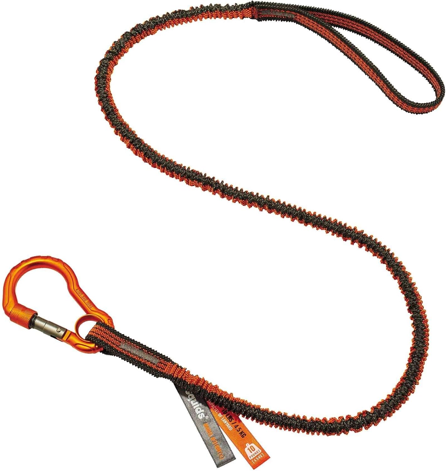 The Squids 3100FX shock absorbing tool lanyard — 10 lb capacity product photo