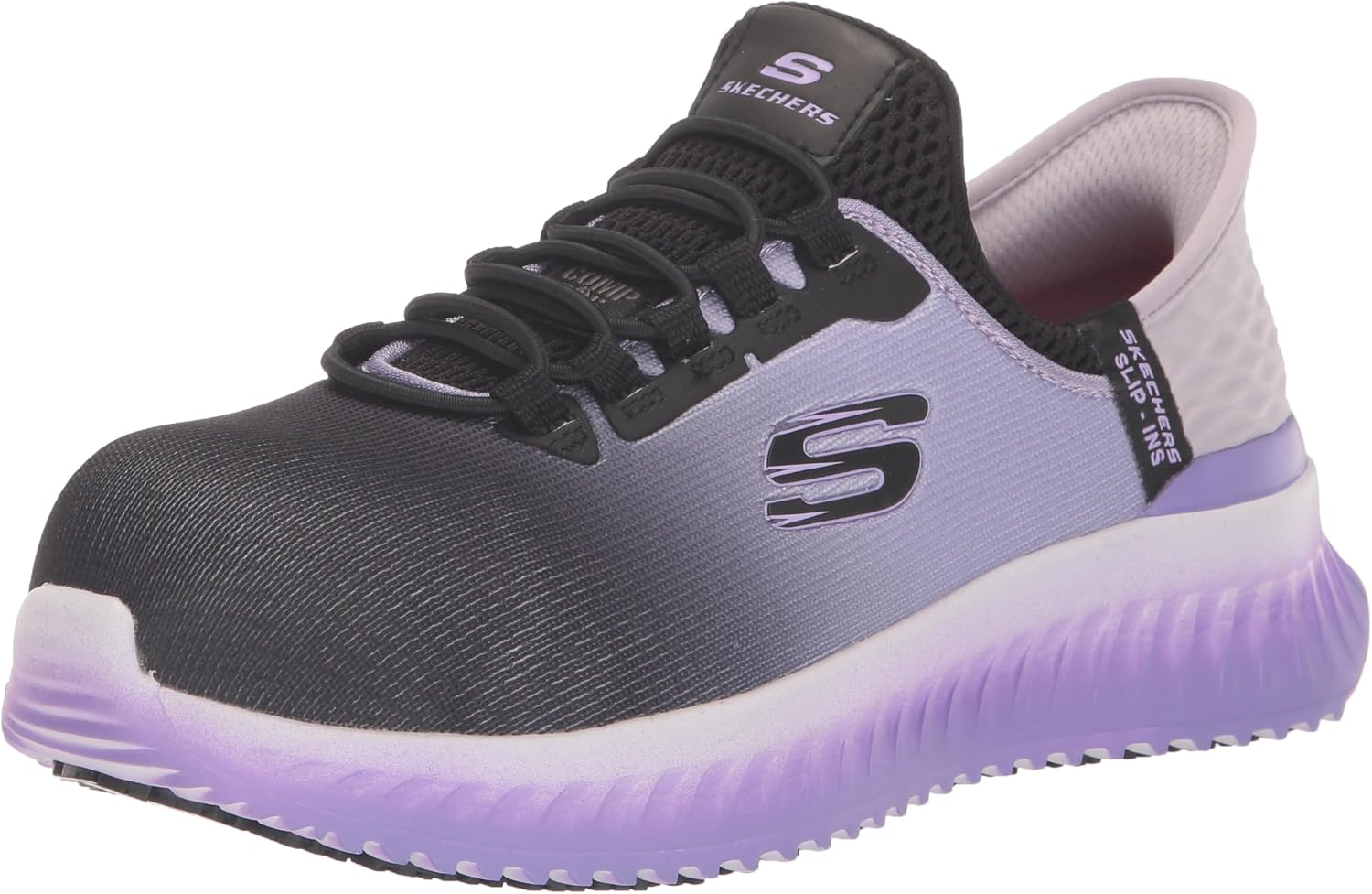Skechers Women's Tilido Ombray Slip-Ins Composite Toe Work Shoe product photo