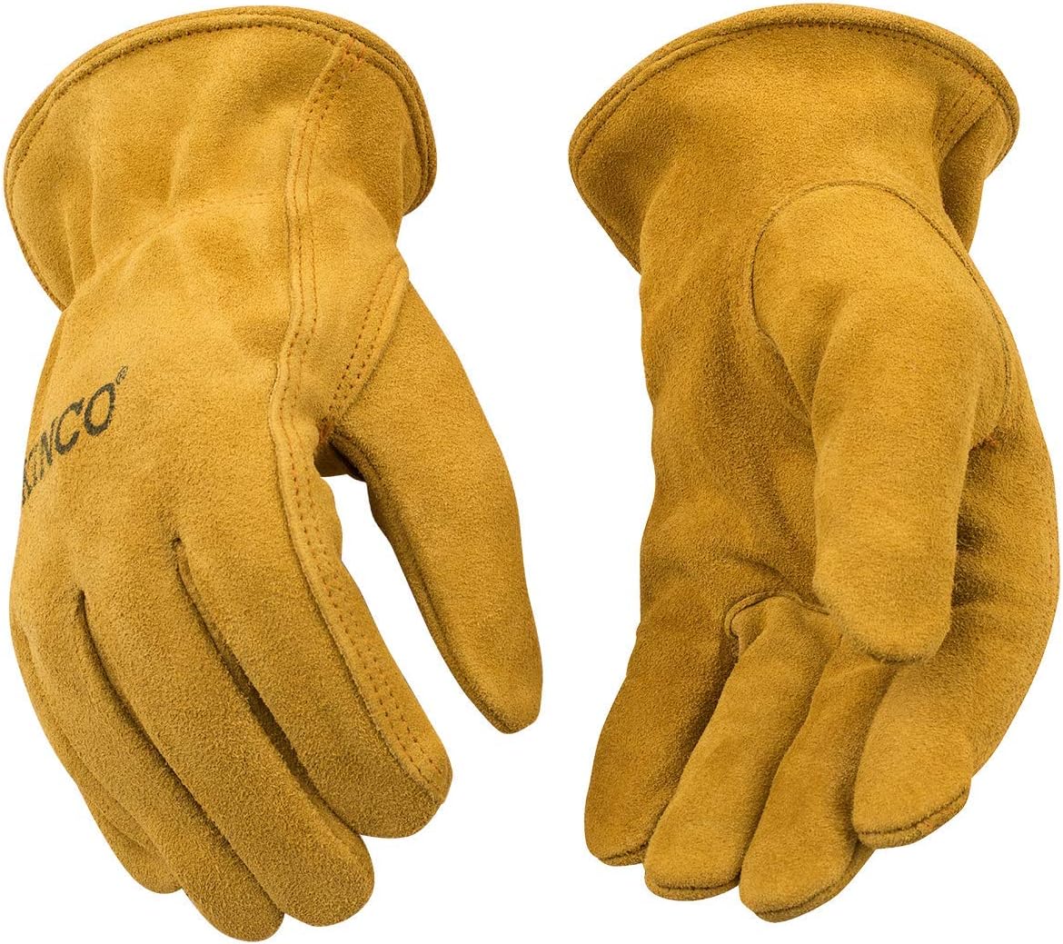 Kinco 50 Suede Cowhide Leather Work Gloves — Ranch Classic product photo