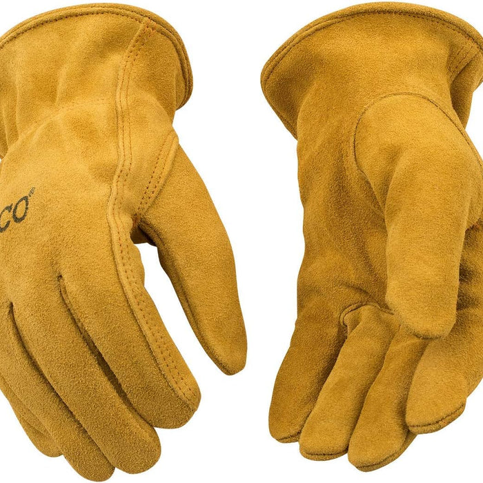Kinco 50 Suede Cowhide Leather Work Gloves — Ranch Classic product photo