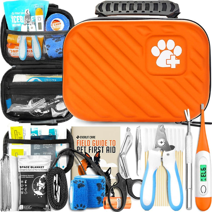 EVERLIT CARE EVERLIT Pet Medic First Aid Kit, 95 Pieces, Vet-Approved product photo