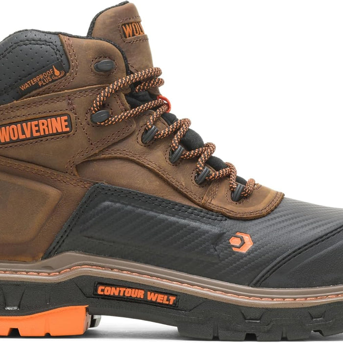 Wolverine Overpass 6-Inch CarbonMAX Composite Toe Waterproof Boot product photo