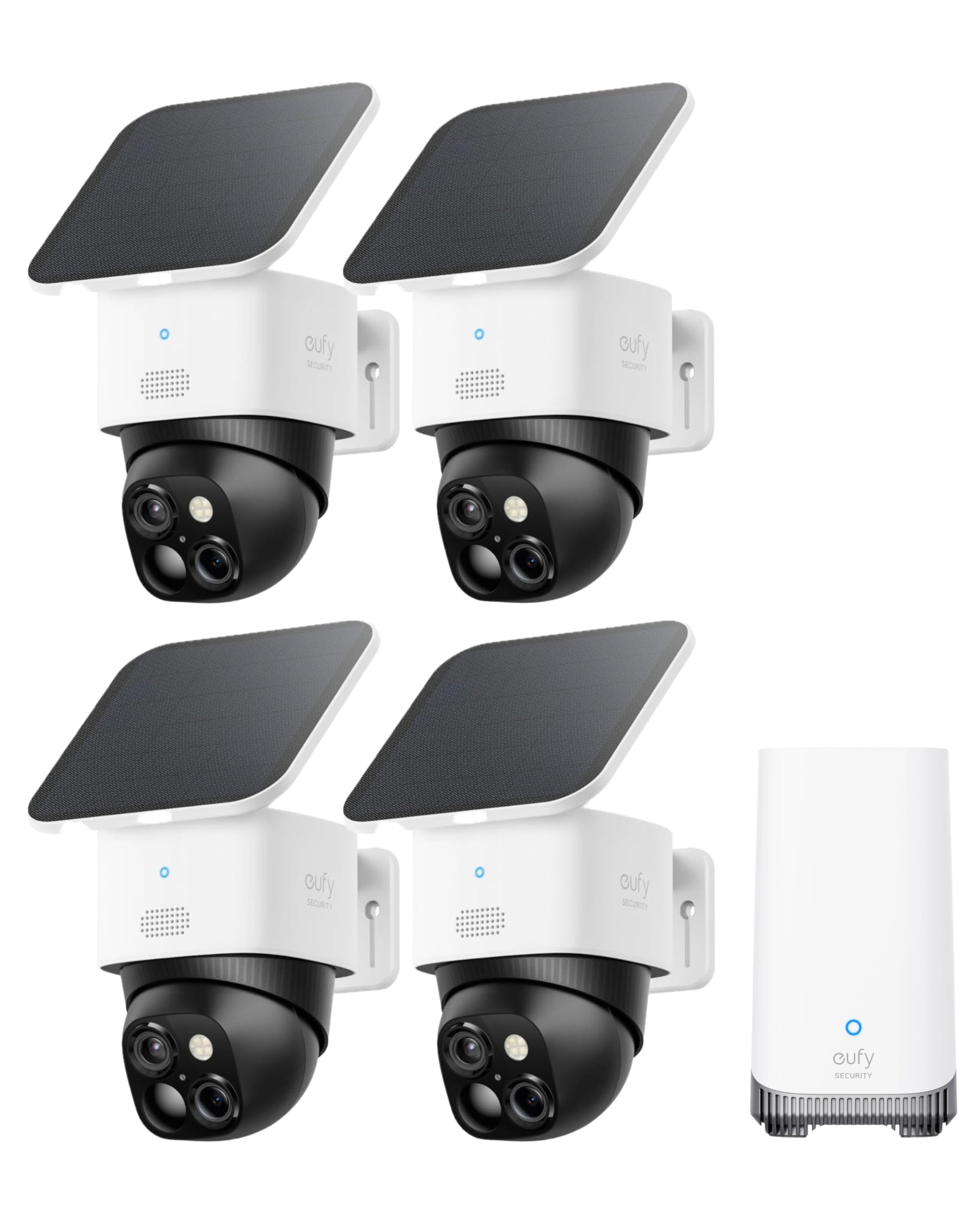 eufy S340 4-Cam Kit with HomeBase — Whole-Property Solar Set product photo