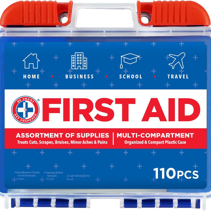 Be Smart Get Prepared 110-Piece First Aid Kit product photo