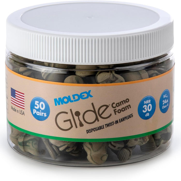 Moldex 6687 Glide Jar Cordless Earplugs — NRR 30 product photo
